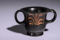 An Apulian Miniature Xenon-Ware Kantharos