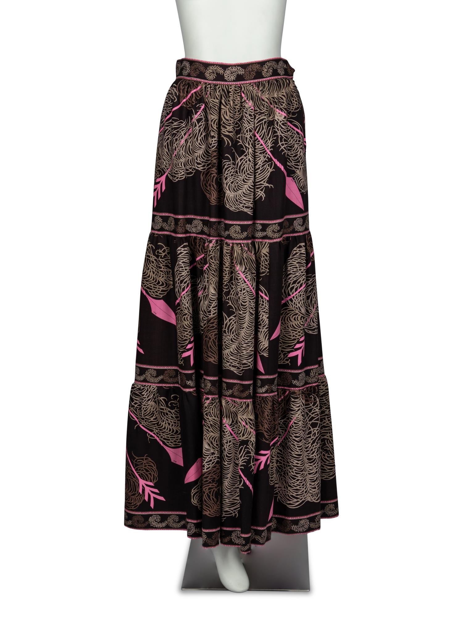 Emilio Pucci Skirt, 1960-70s