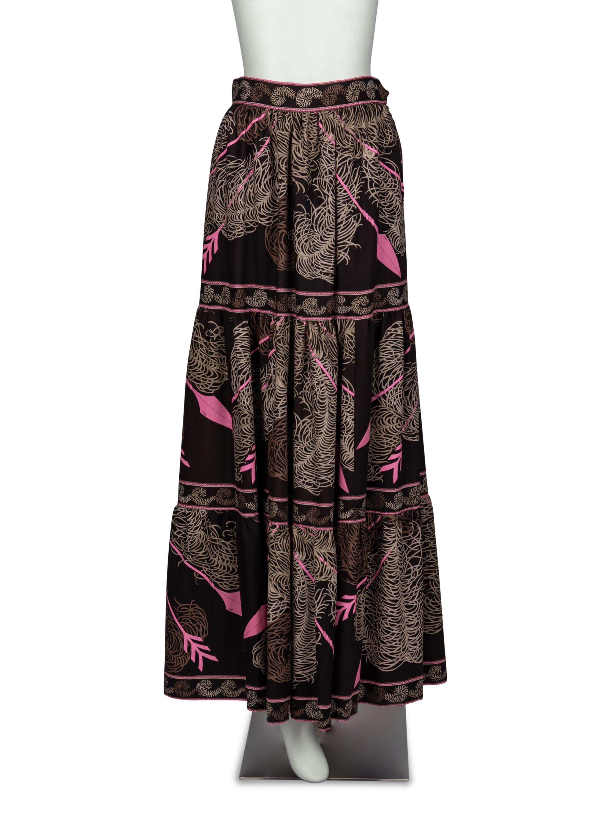 Emilio Pucci Skirt, 1960-70s