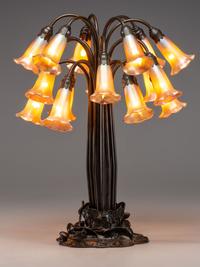 Eighteen-Light Tulip Lamp