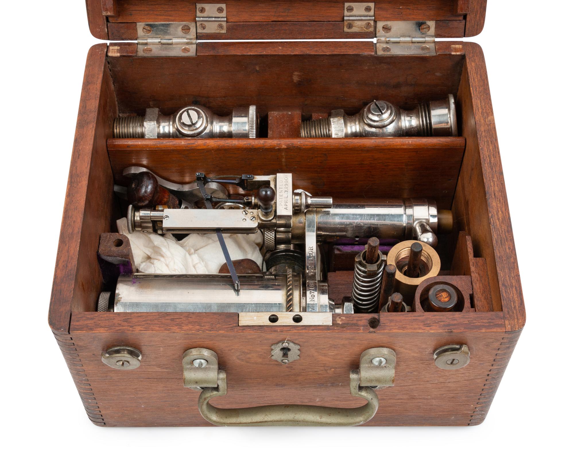 A Nickel-Plated Tabor Steam Indicator