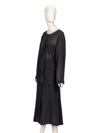 Chanel, Georgette Skirt Suit