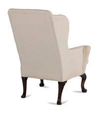A George I Mahogany Wingback Armchair