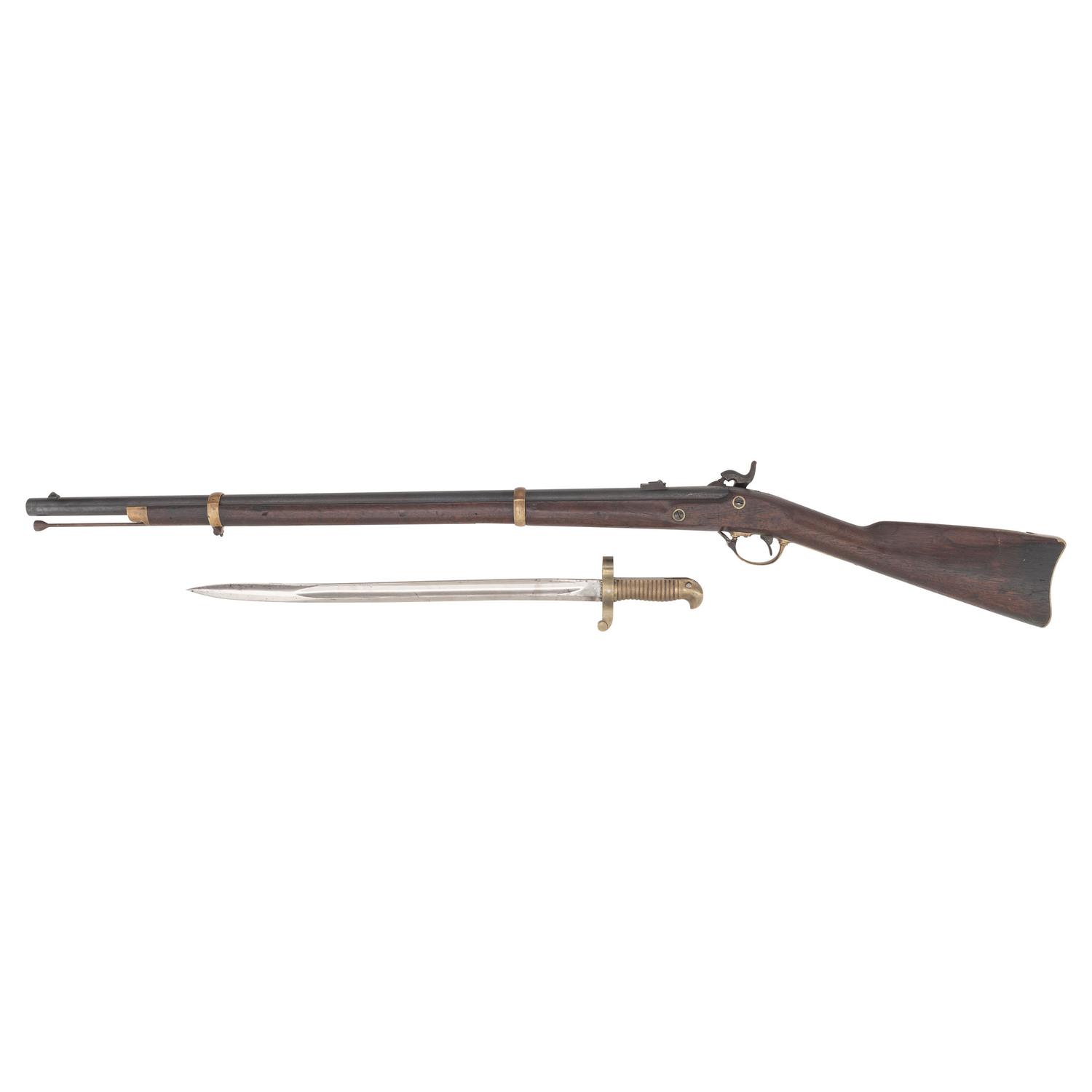 US Model 1862 Rifle by Remington, aka "Zouave" with Saber Bayonet