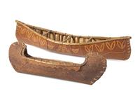Northeastern Birchbark Model Canoes