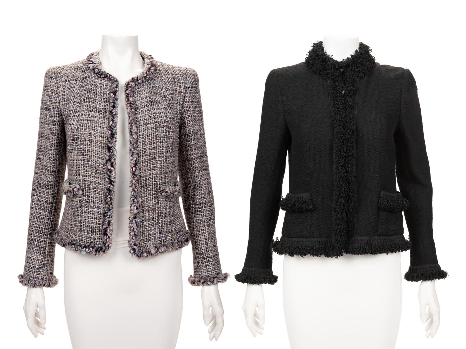 Two Chanel Tweed Jackets, 2000s