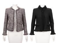 Two Chanel Tweed Jackets, 2000s