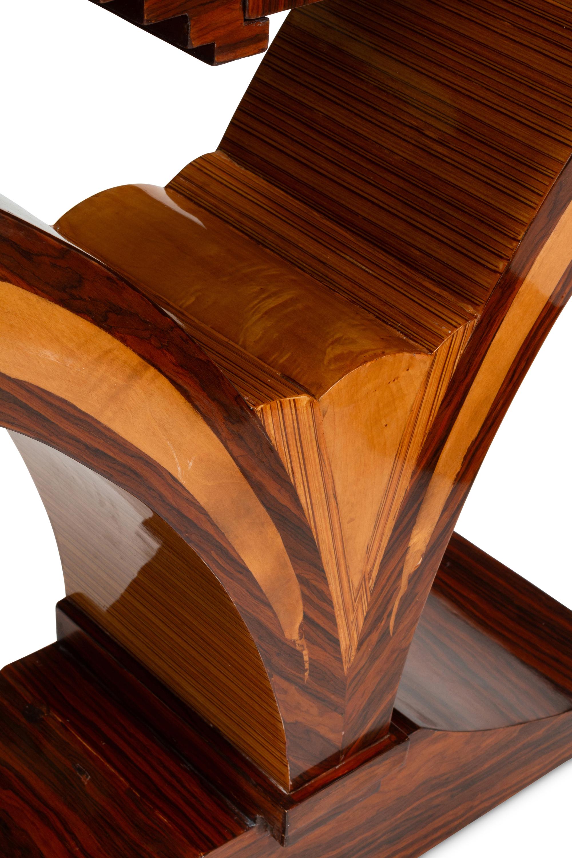 A Pair of Art Deco Style Console Tables