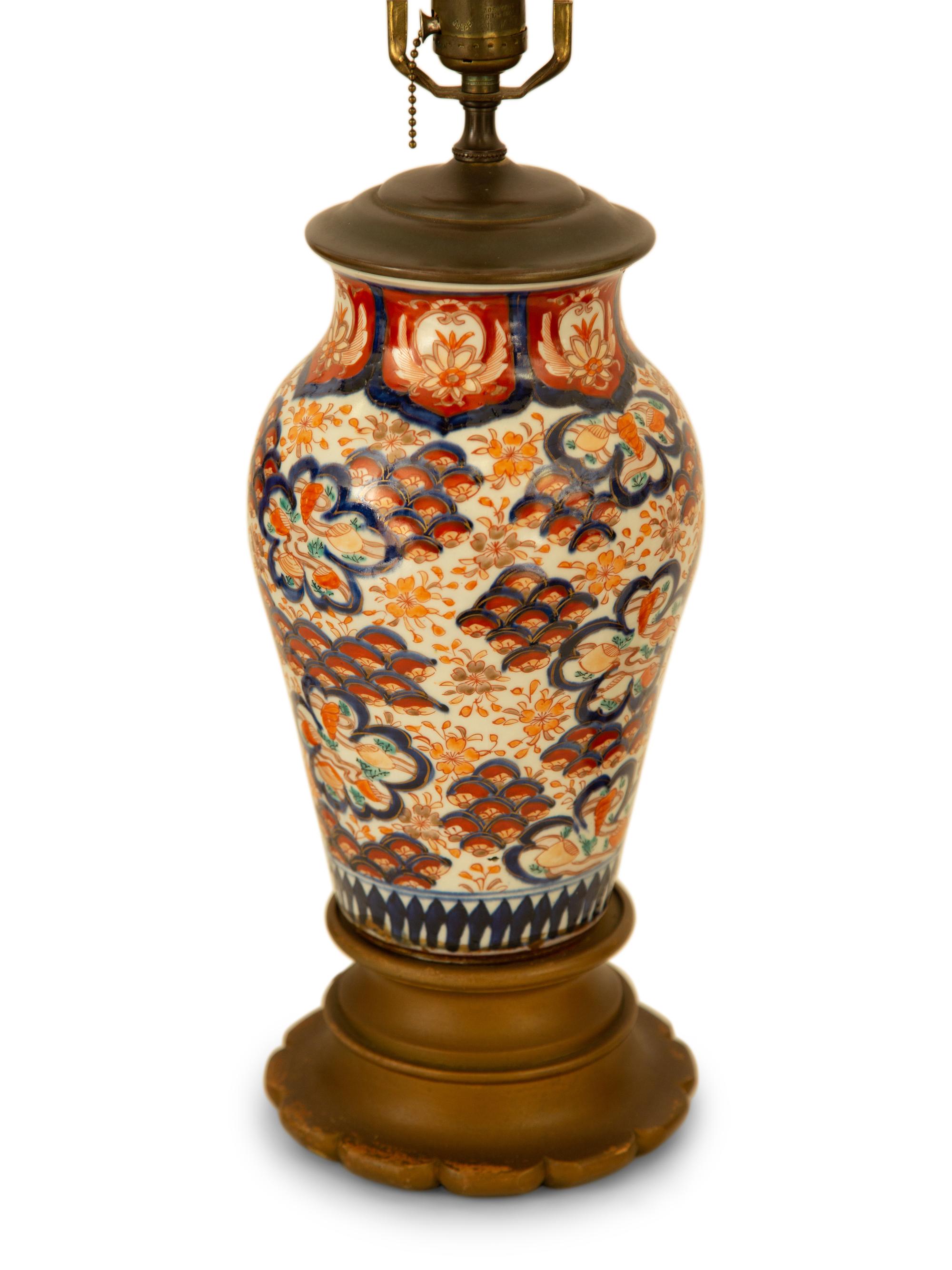Three Chinese Porcelain Vases Mounted as Lamps