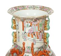 Two Chinese Porcelain Palace Vases