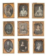 [EARLY PHOTOGRAPHY]. 31 daguerreotypes of young and middle-aged women, incl. portrait by BROADBENT.