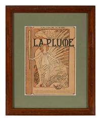 [Art] [Mucha, Alphonse] Group of 4 Designed Magazine Covers