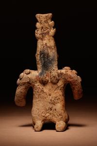 A Jalisco Terracotta Kneeling Figure