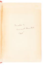 CHURCHILL, Winston Leonard Spencer, Sir (1874-1965). The Second World War. Boston: Houghton Mifflin Company, 1948-1953.