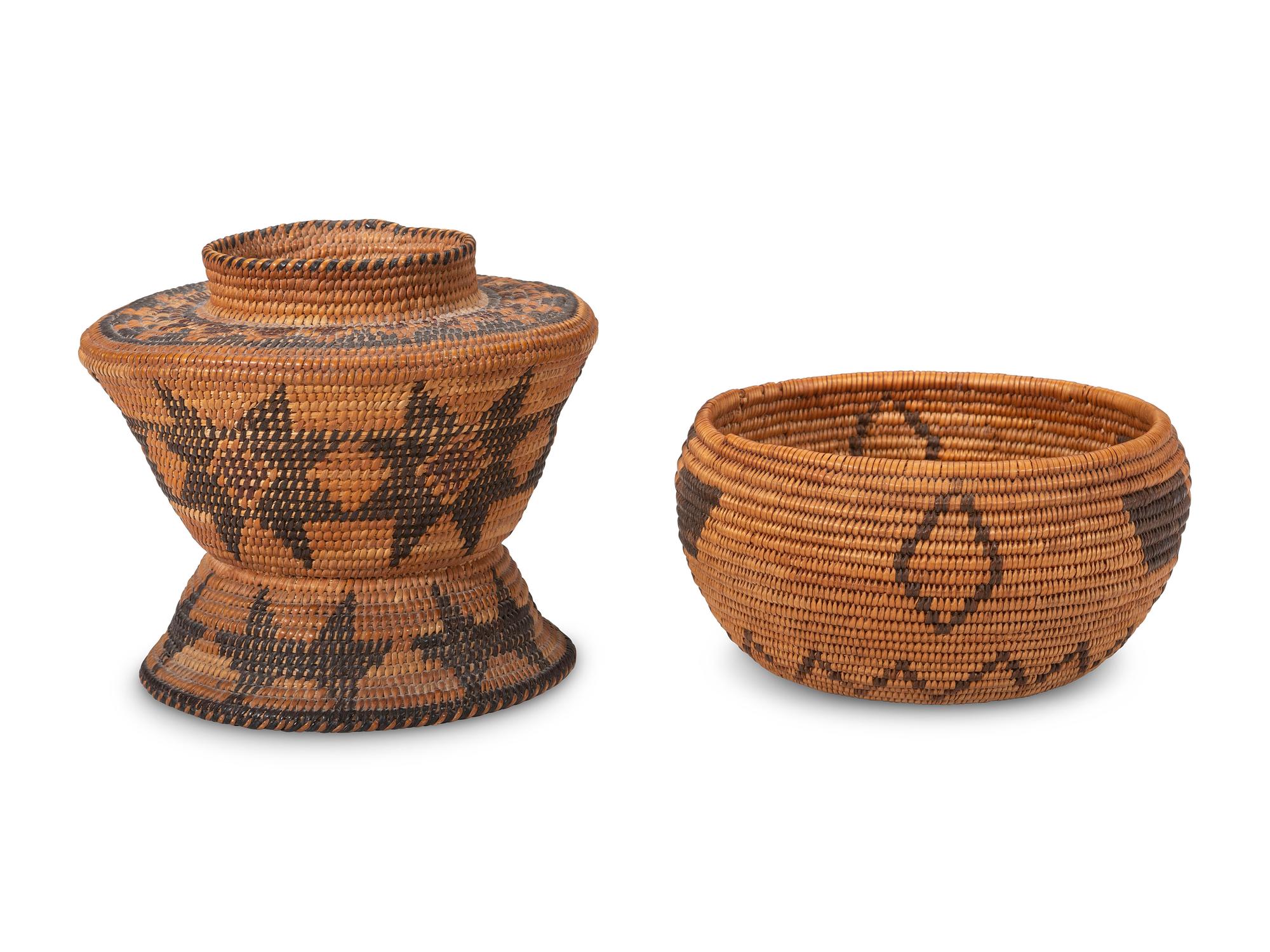 Washo and Yokut Baskets