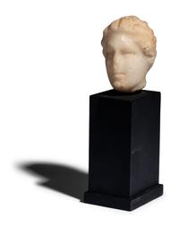 A Roman Marble Head