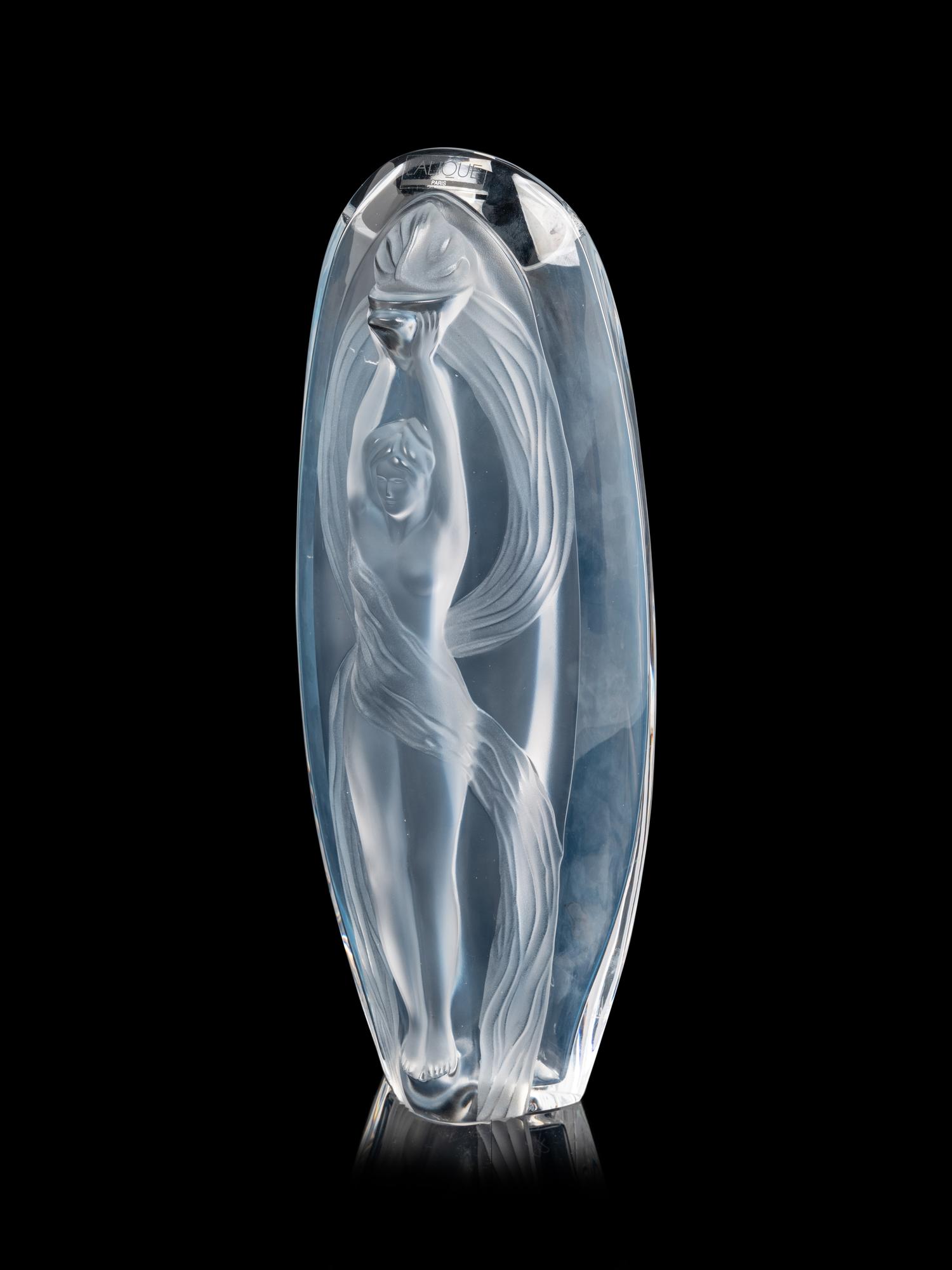 A Lalique Eroica Vase