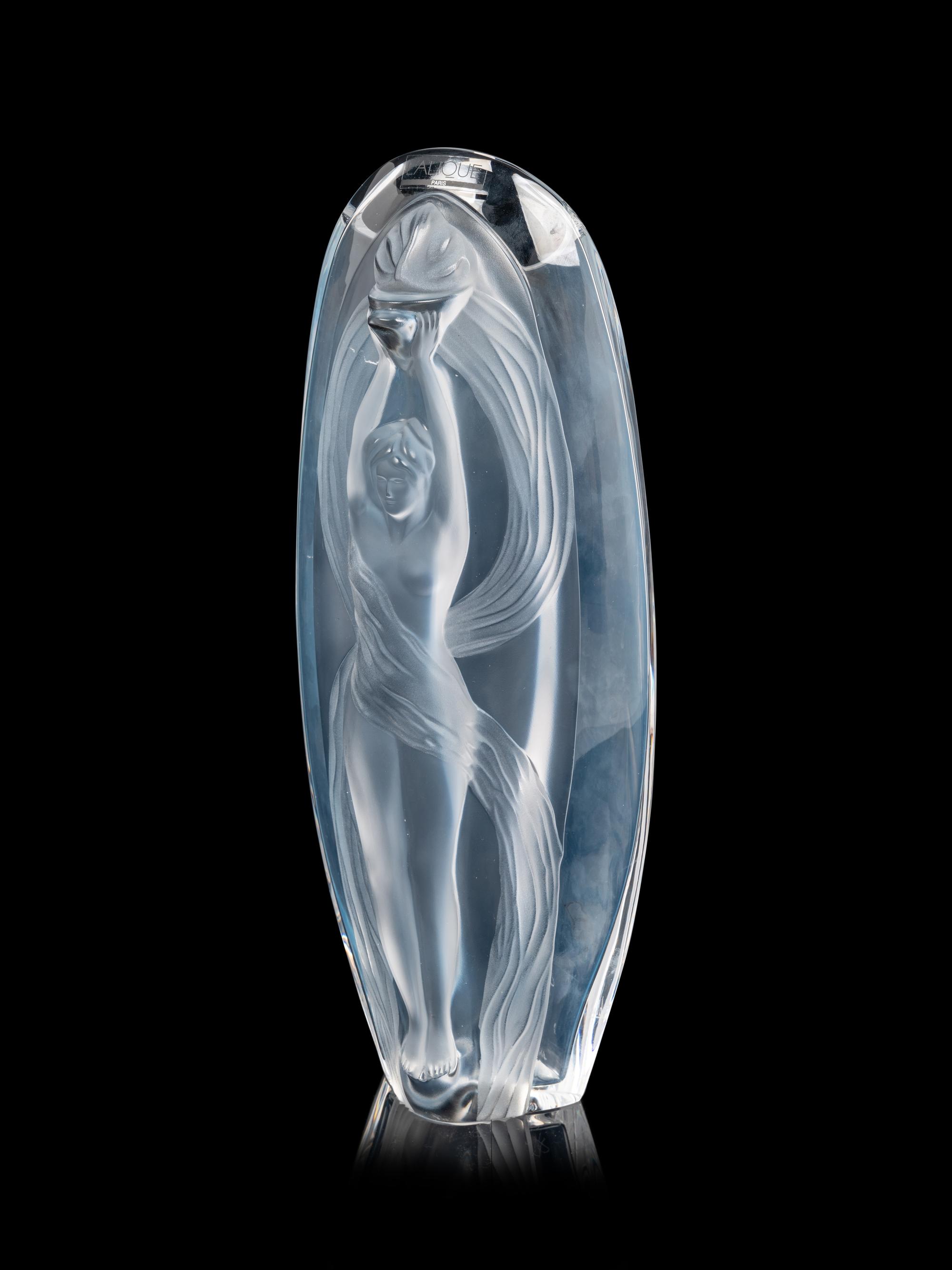 A Lalique Eroica Vase