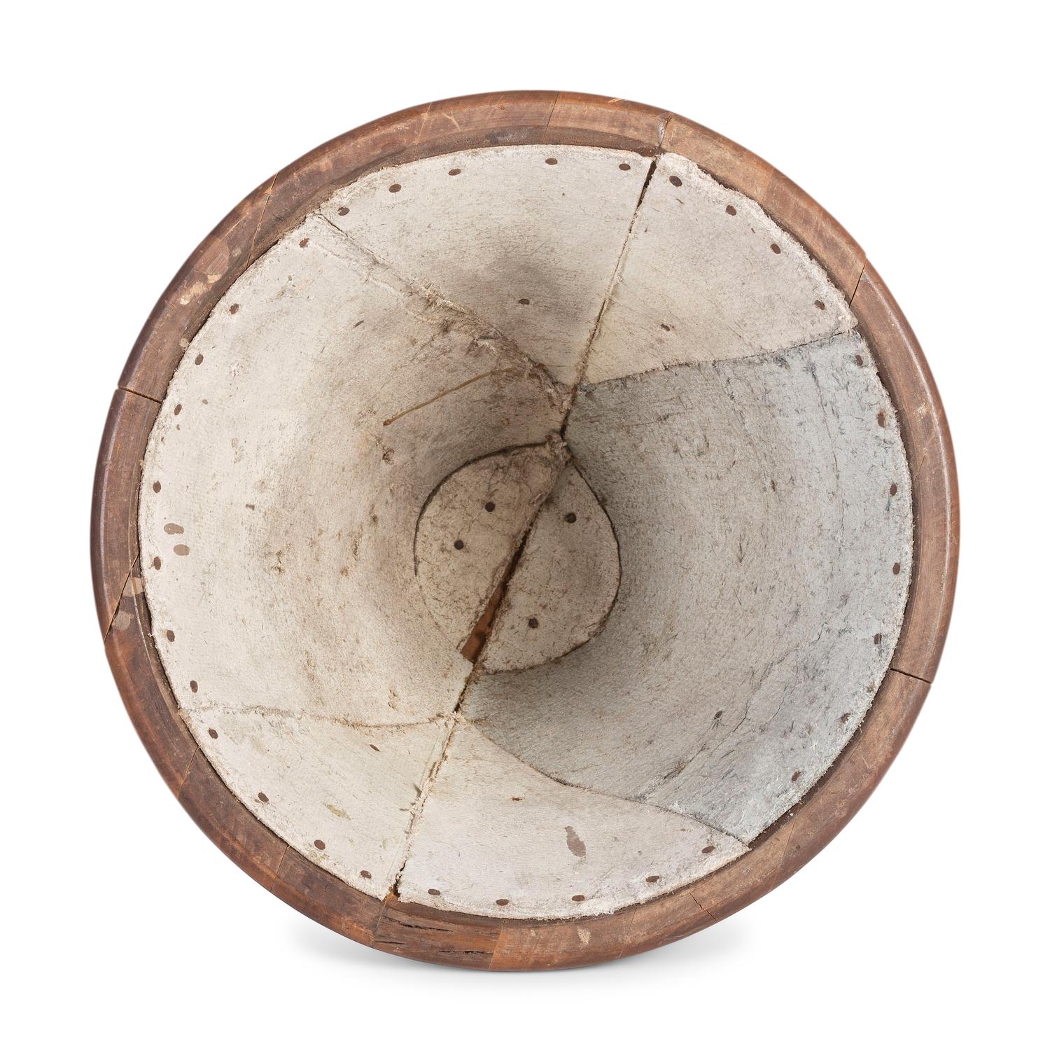 A Wooden Fire Hydrant Top