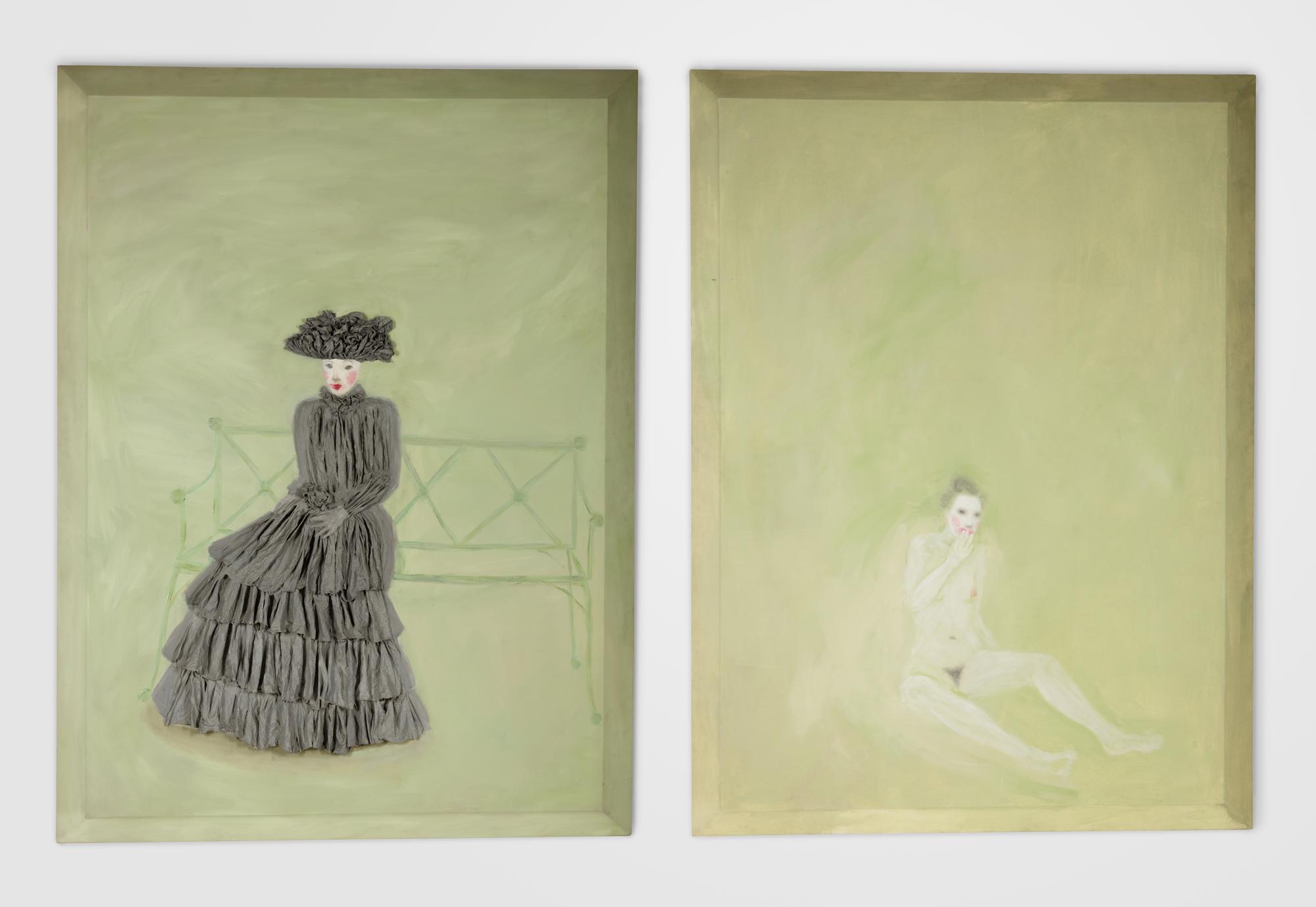 Ingenue, 1984-85 (diptych)