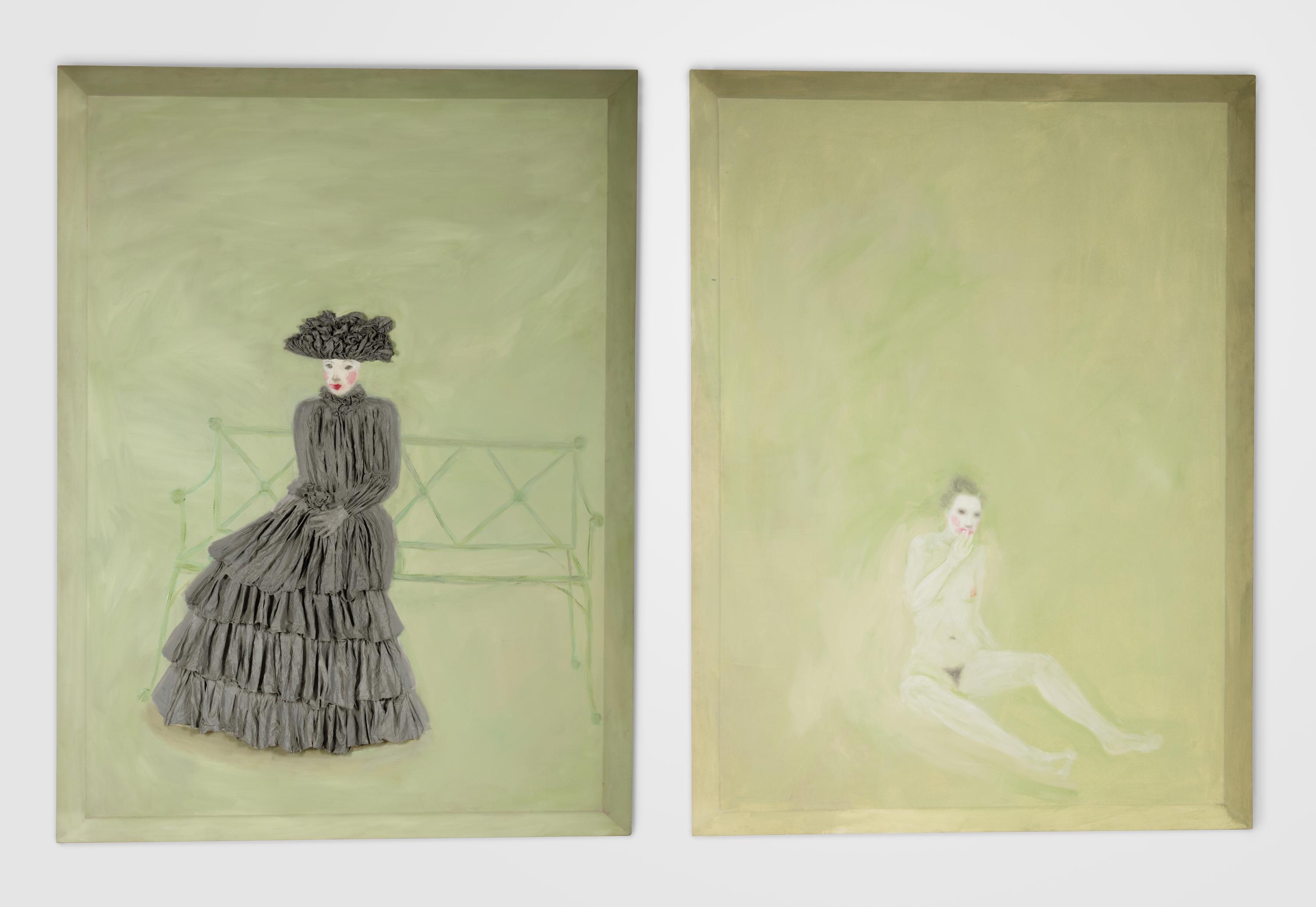 Ingenue, 1984-85 (diptych)