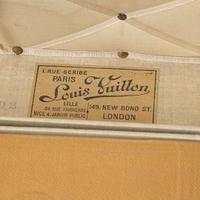 A Louis Vuitton Monogrammed Canvas Steamer Trunk Early 20th-century