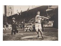 [EARLY PHOTOGRAPHY] -- [SPORTS]. A group of 32 real photo postcards of athletes and events, incl. baseball, track and field, gymnastics, wrestling, strongmen, and female basketball players.