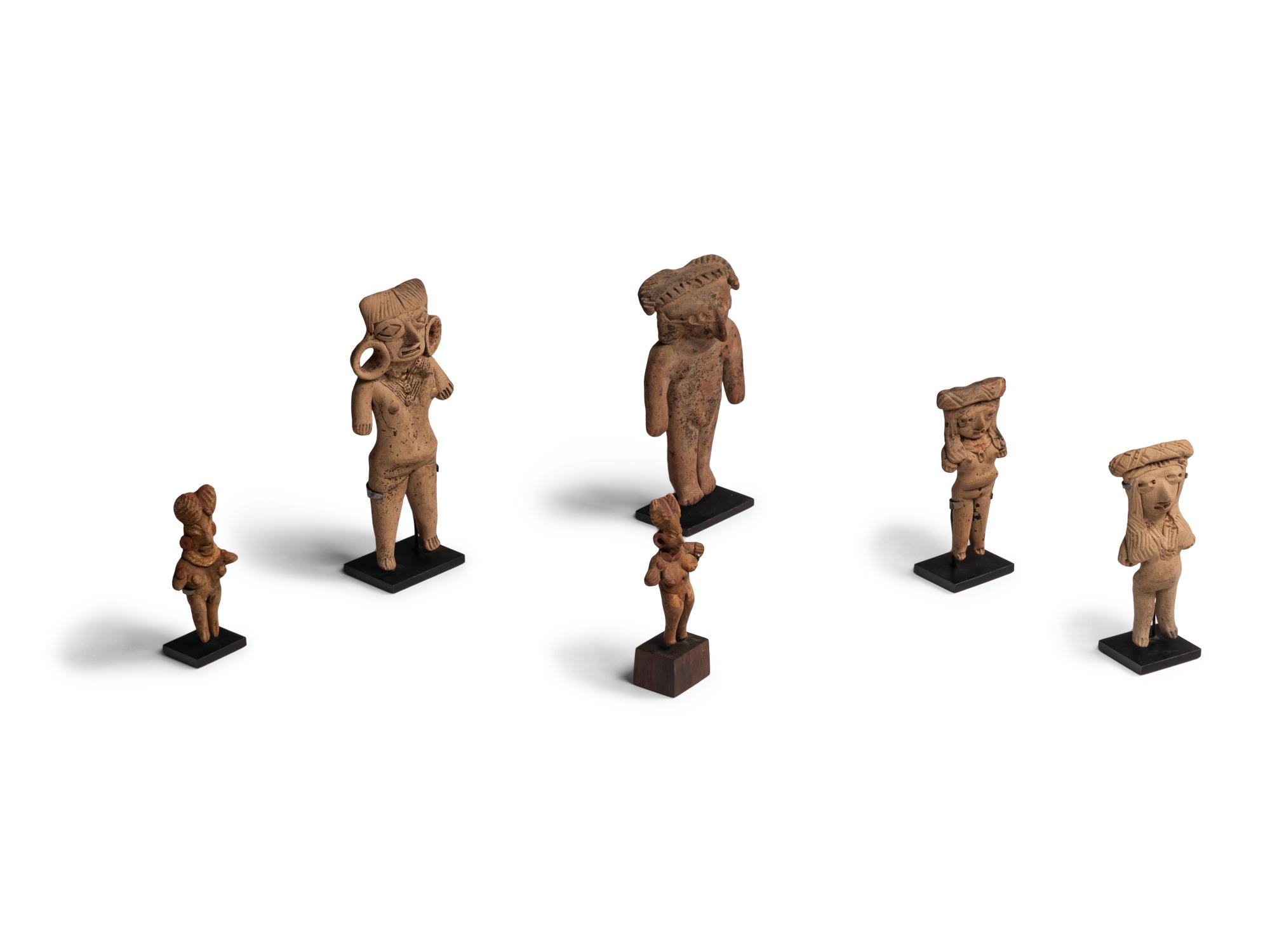 Six Michoacán Terracotta Figures
