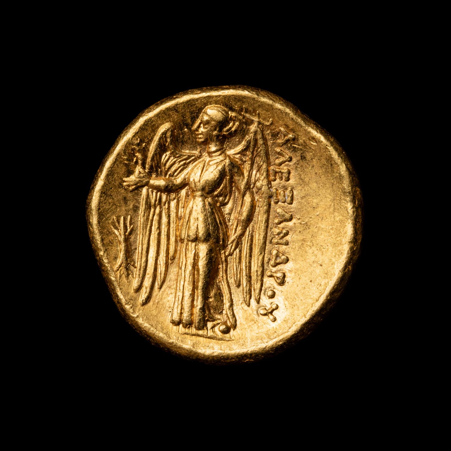 [ANCIENTS] MACEDONIAN KINGDOM. Amphipolis. Alexander III (c. 330-320 BC). Av Stater. (8.6 g, 18mm).