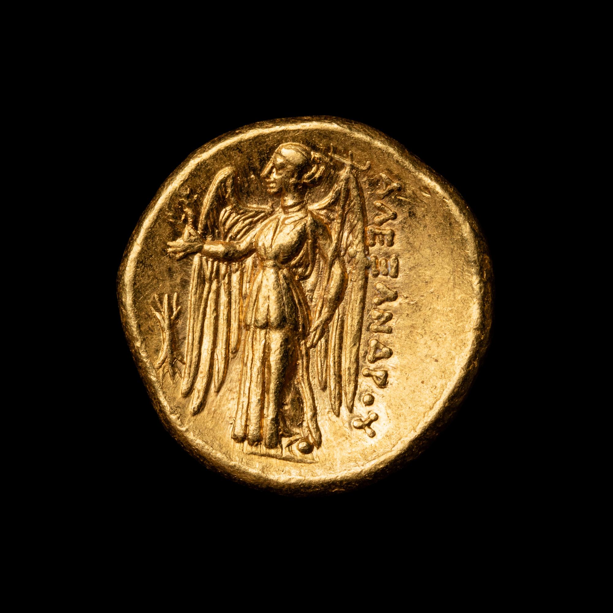 [ANCIENTS] MACEDONIAN KINGDOM. Amphipolis. Alexander III (c. 330-320 BC). Av Stater. (8.6 g, 18mm).