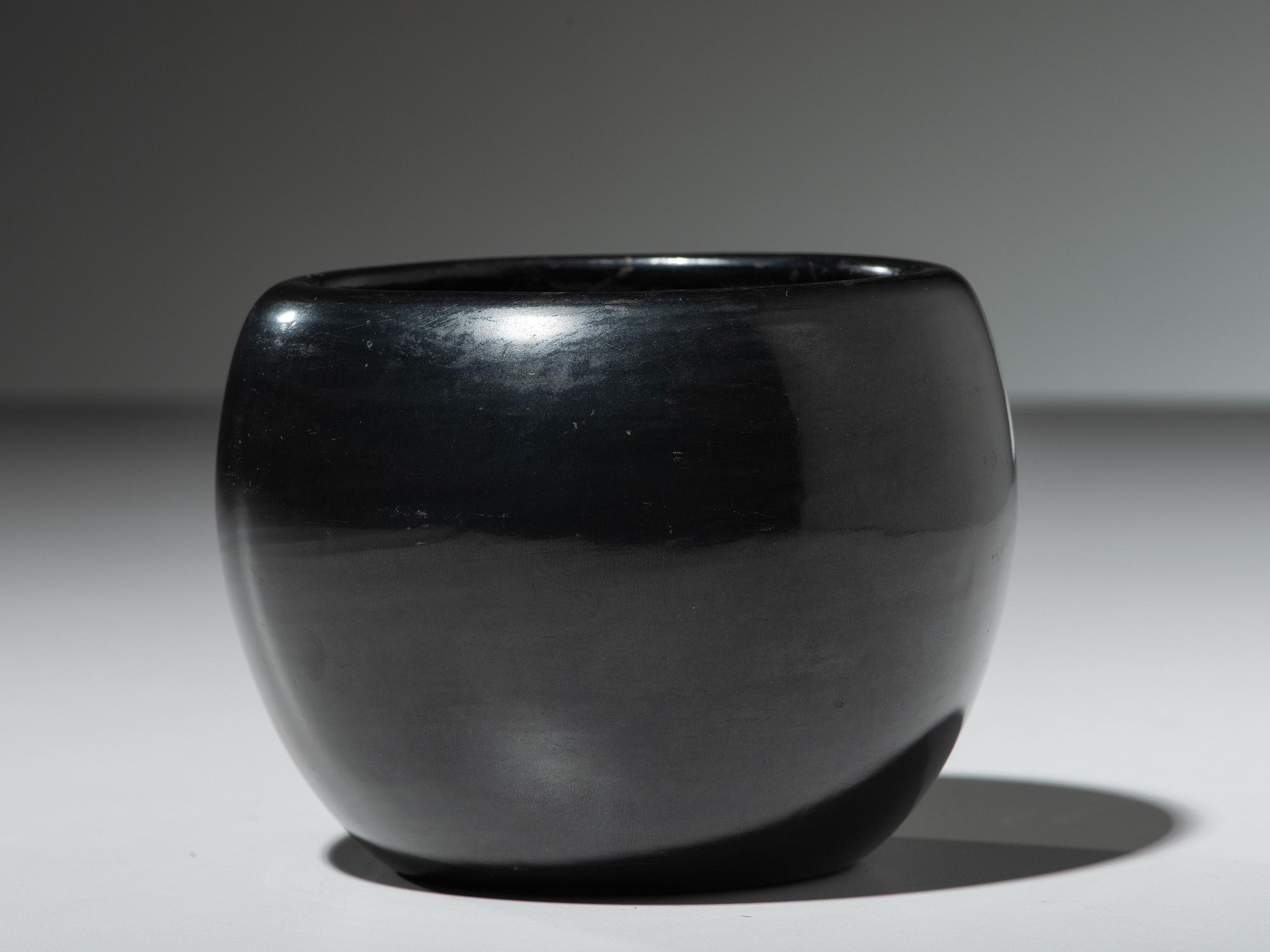 Blackware Pottery Jar
