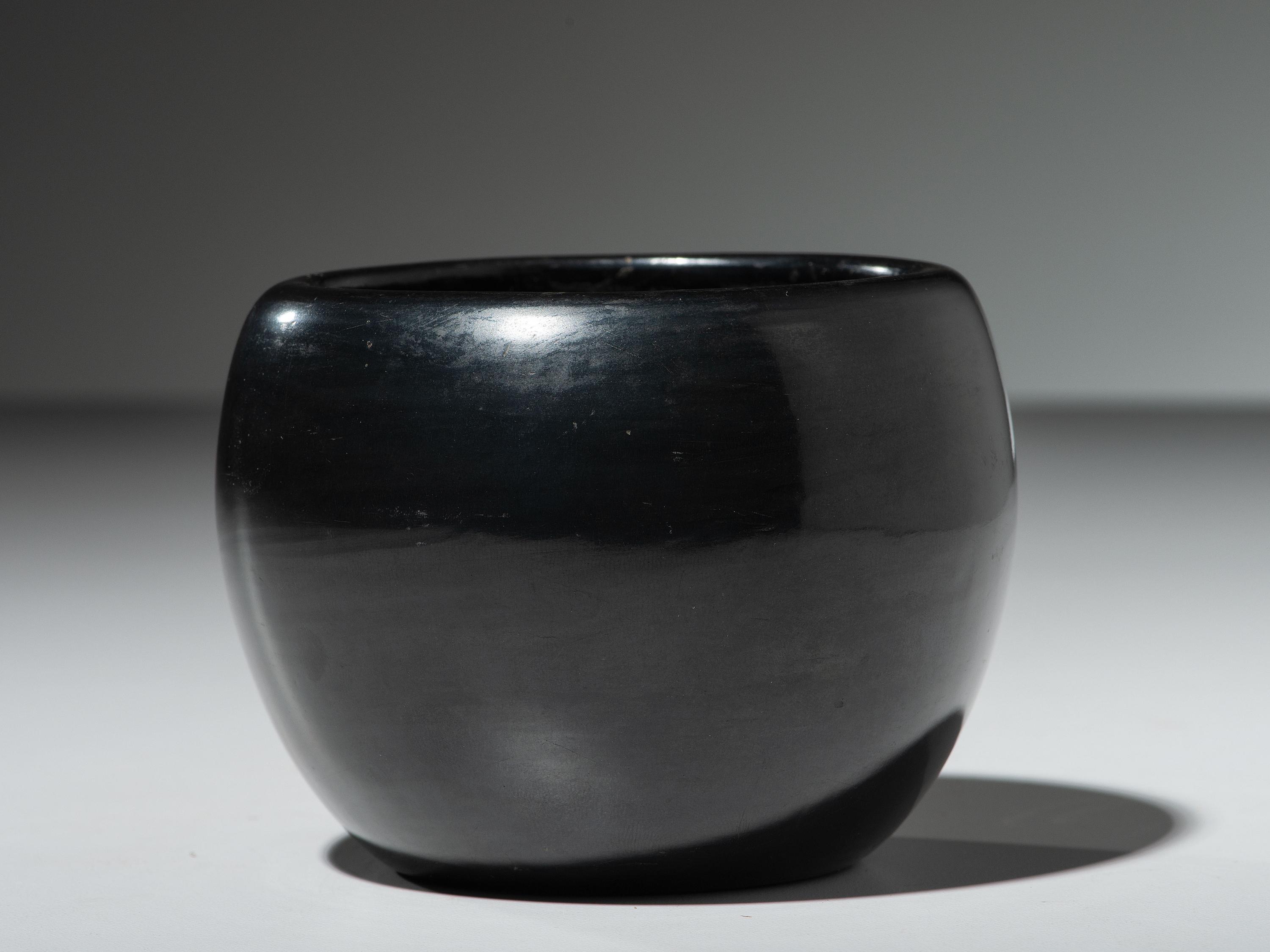 Blackware Pottery Jar