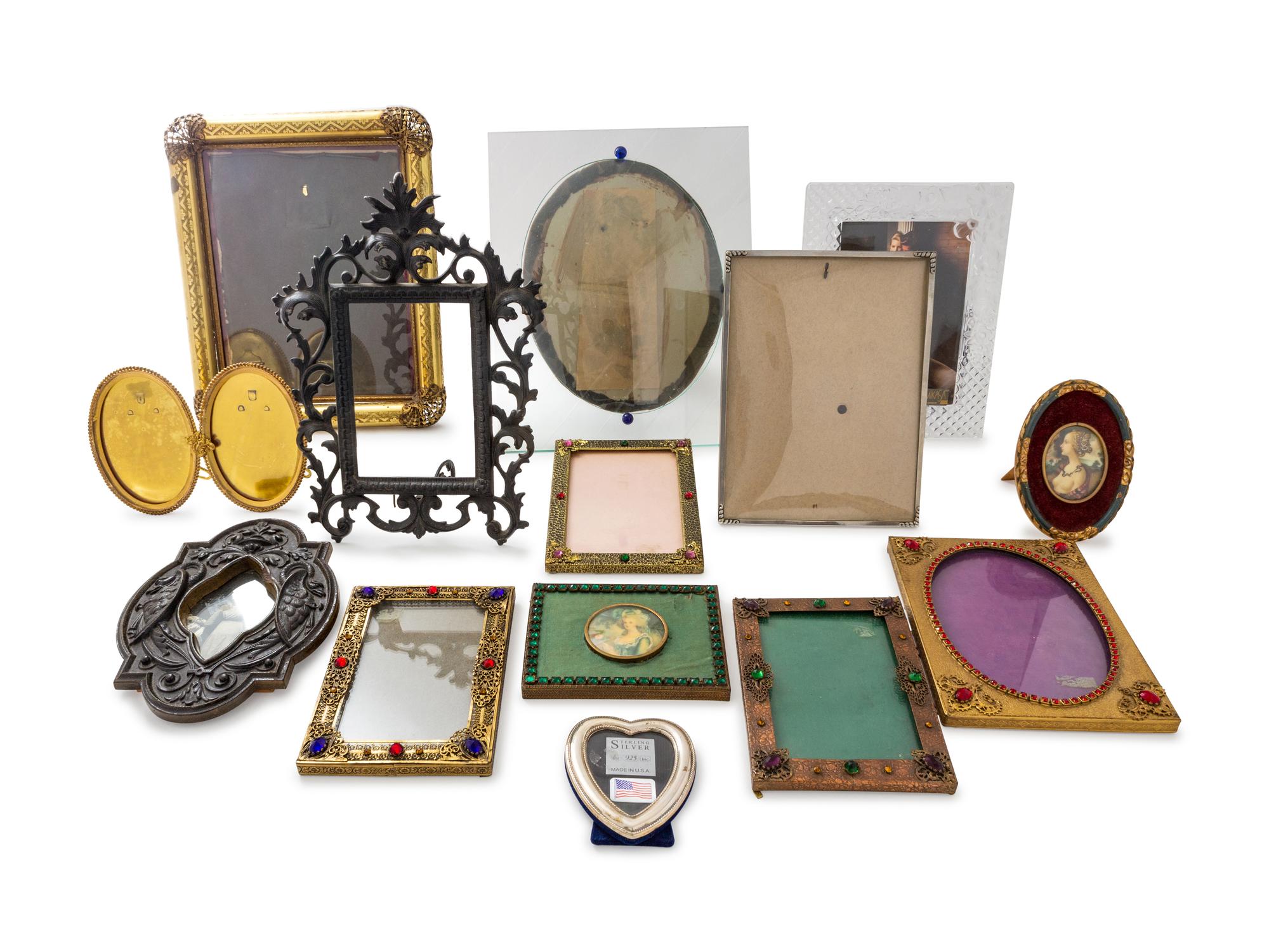 A Collection of Vintage Picture Frames