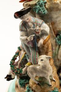 A Meissen Porcelain Figural Group