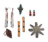 Navajo, Zuni, Mexican, and Southwestern-style Jewelry