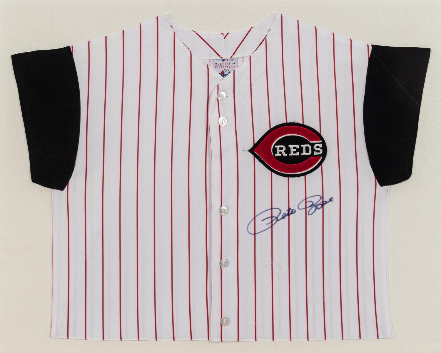 A Group of Pete Rose Cincinnati Reds Signed Autographs Items