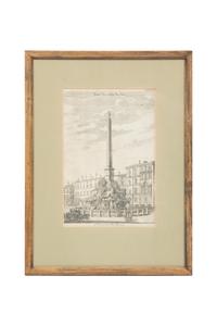 A Set of Four Framed Engravings