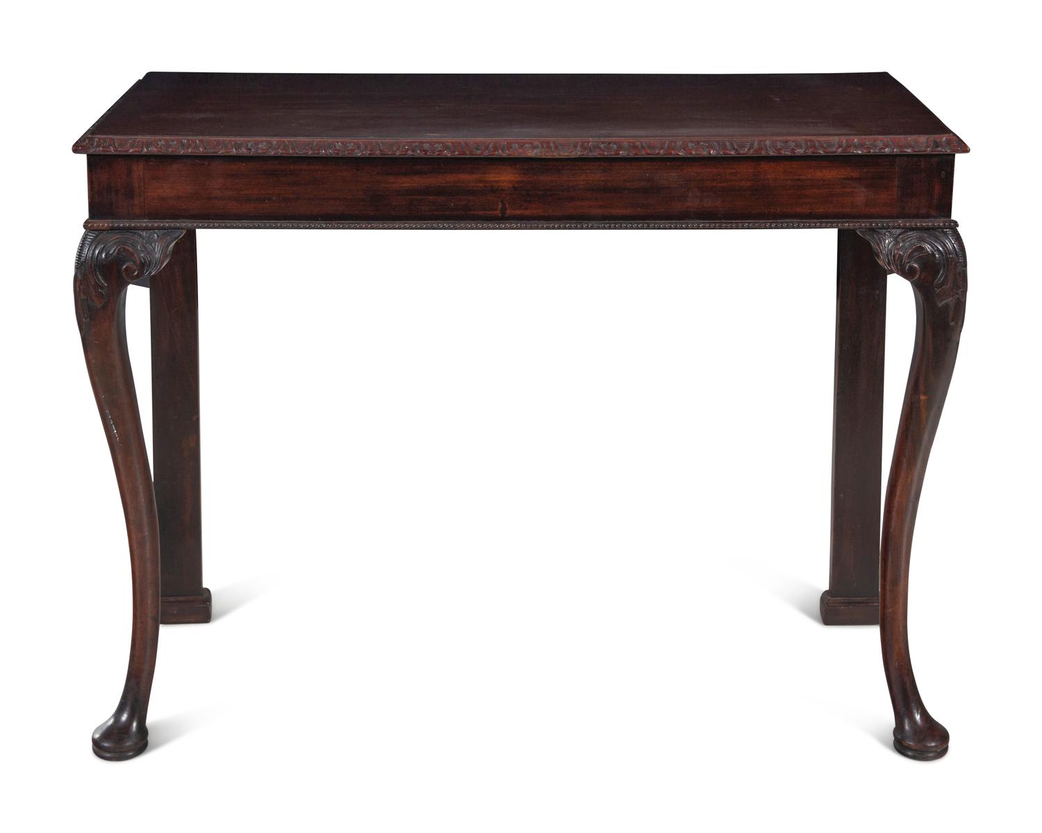 A George II Style Mahogany Pier Table