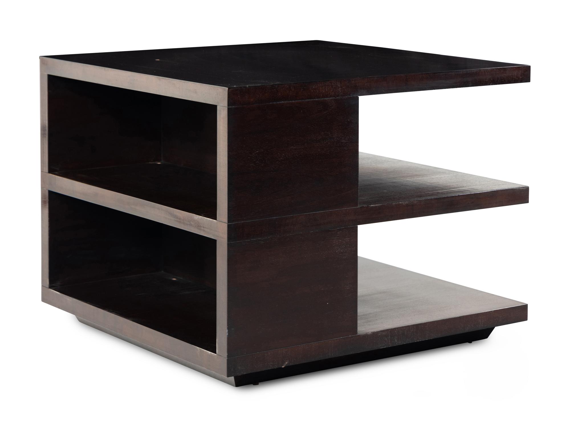 A Pair of Kerry Joyce Sculley Three-Tier Side Tables