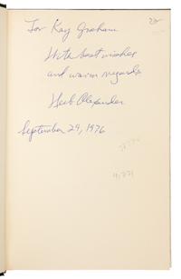 [GRAHAM, KATHARINE]. A group of books from Katharine Graham's personal collection, ALL INSCRIBED TO GRAHAM BY THE AUTHORS.