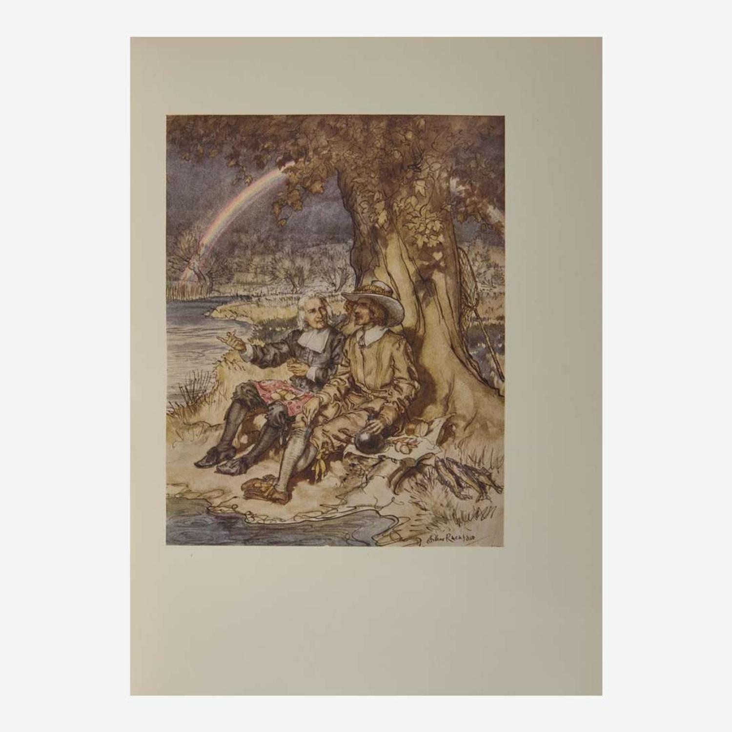 [Children's & Illustrated] [Rackham, Arthur] Walton, Izaak The Compleat Angler or The Contemplative Man's Recreation...