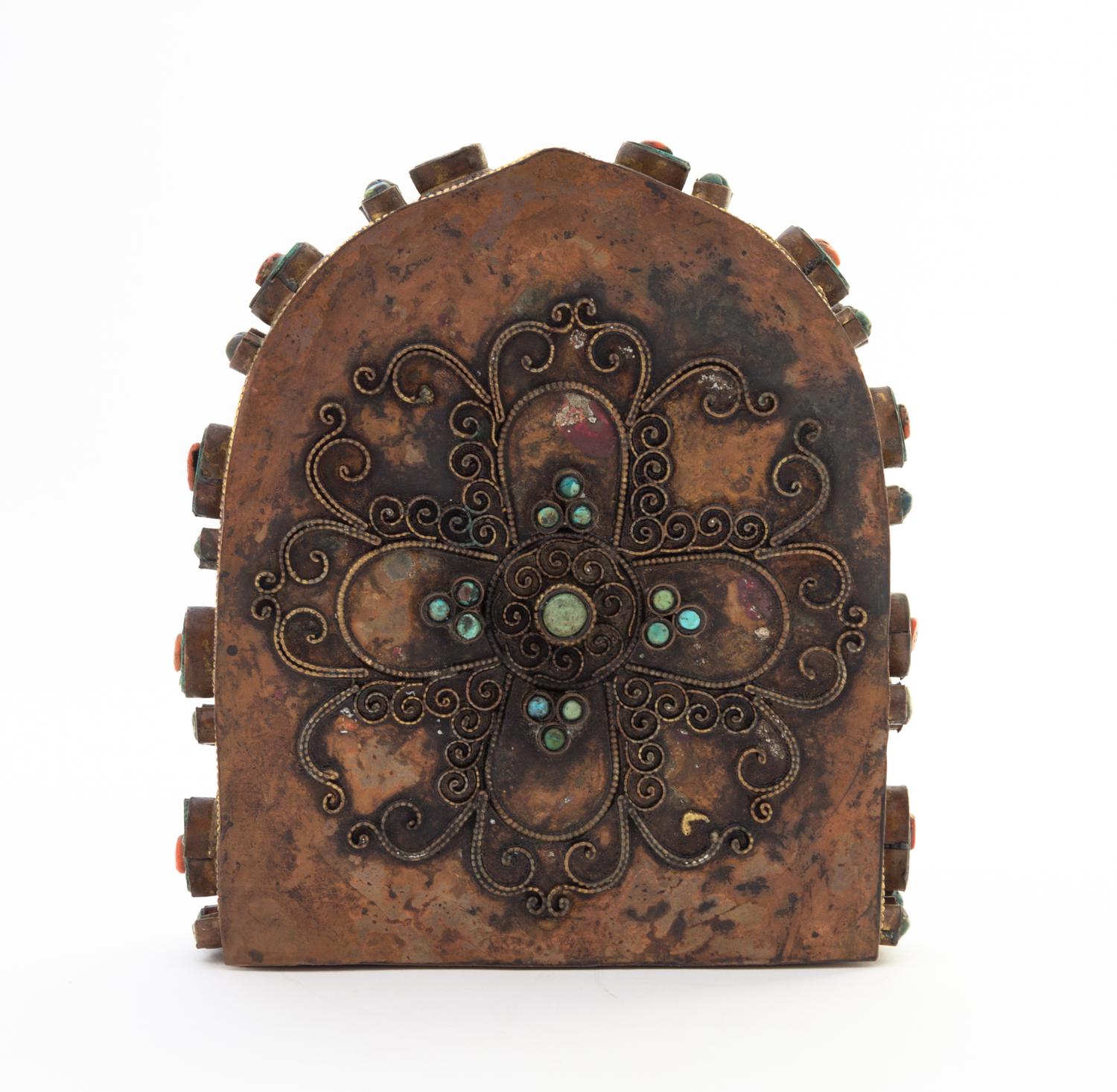 A Tibetan Buddhist Shrine Height 7 1/2 inches.