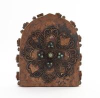 A Tibetan Buddhist Shrine Height 7 1/2 inches.