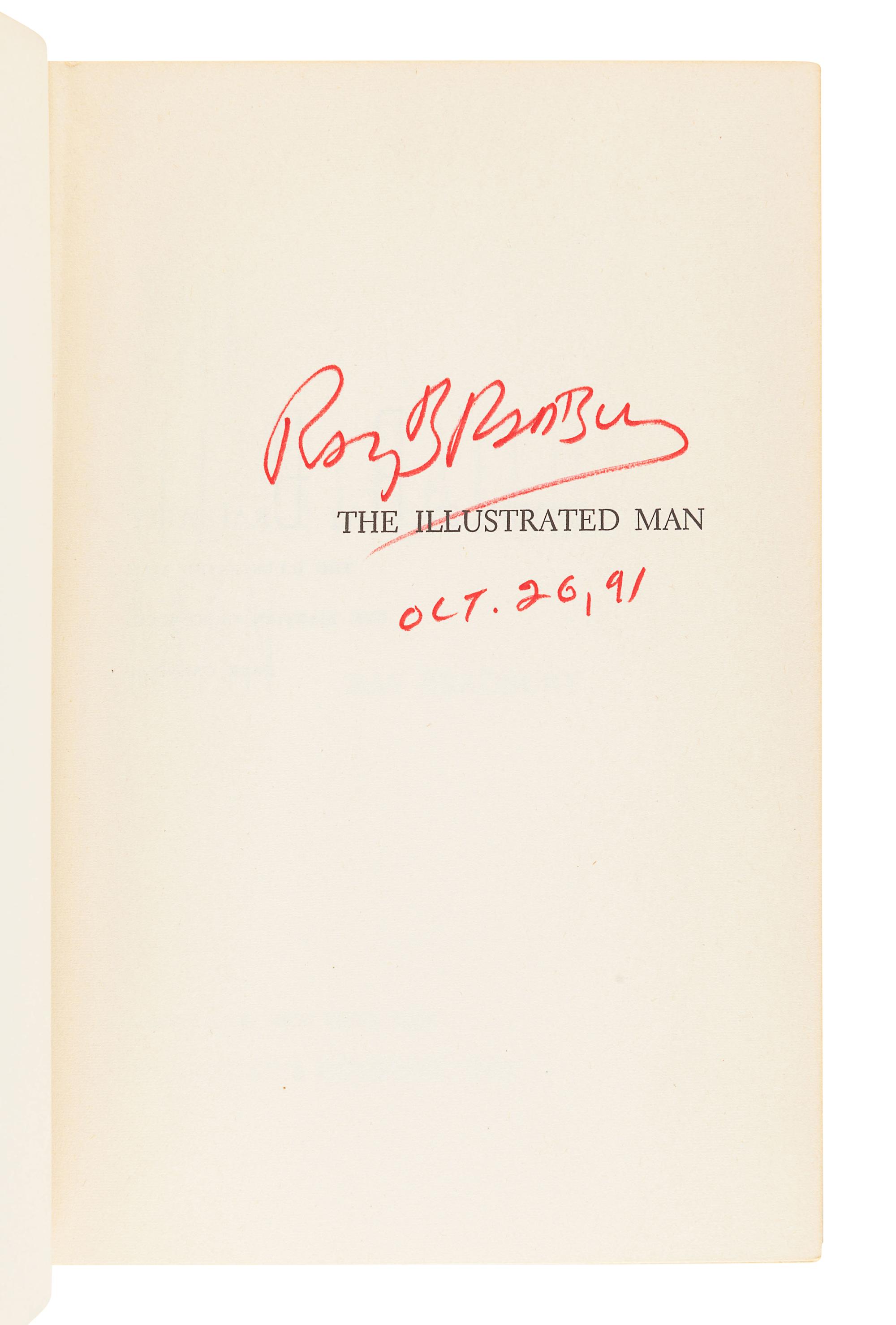 BRADBURY, Ray (1920-2012). The Illustrated Man. Garden City: Doubleday & Company, Inc., 1951.