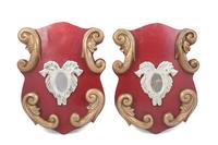 A Pair of Tôle Plaques