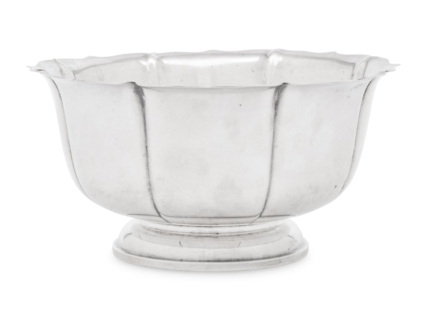 An American Silver Bowl