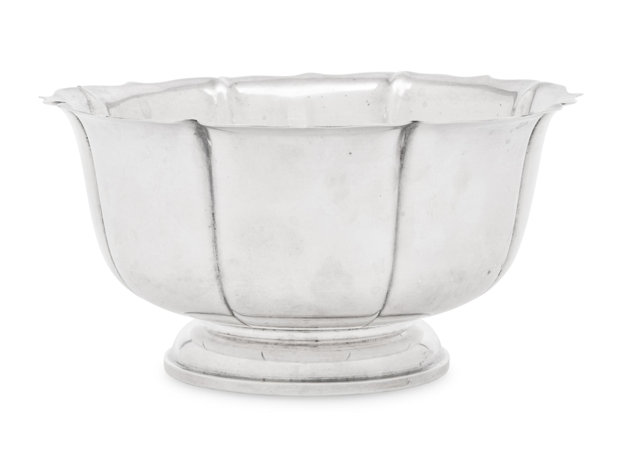 An American Silver Bowl