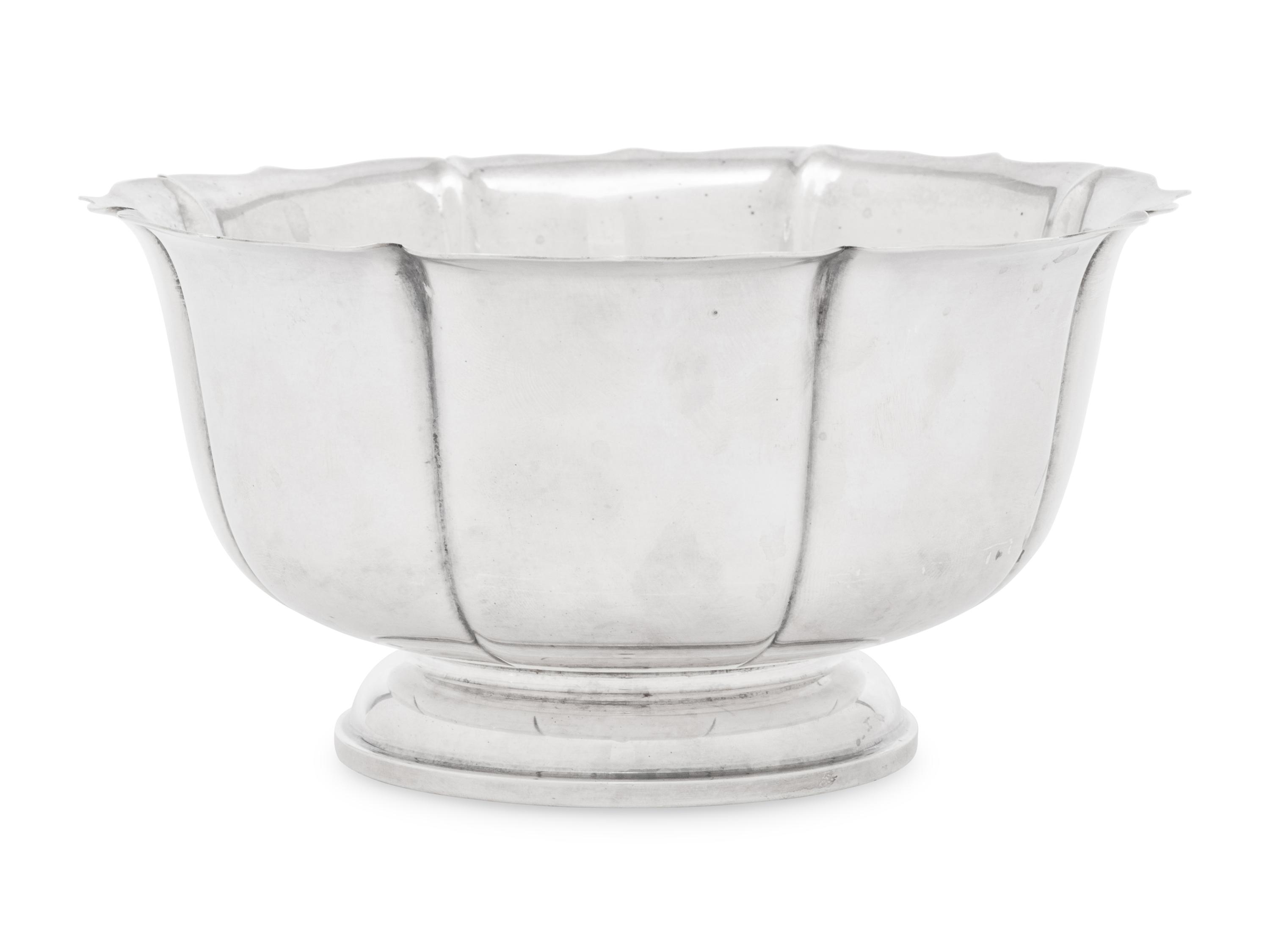 An American Silver Bowl