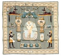 An Hermes Silk Scarf, 35 x 35 inches.