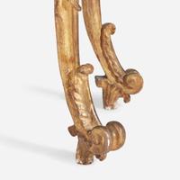 An Italian Rococo Carved Giltwood Console Table circa 1740